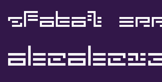 5Fatal Error