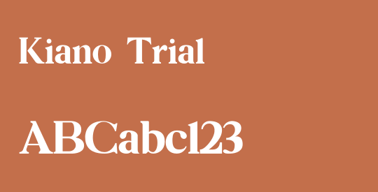 Kiano Trial