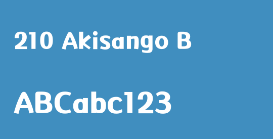 210 Akisango B