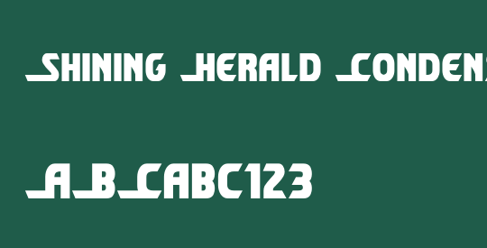 Shining Herald Condensed