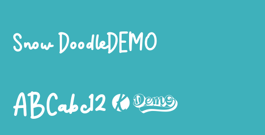 Snow DoodleDEMO