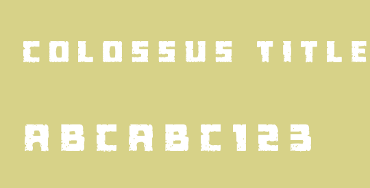 Colossus Title