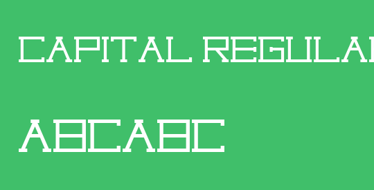 Capital regular