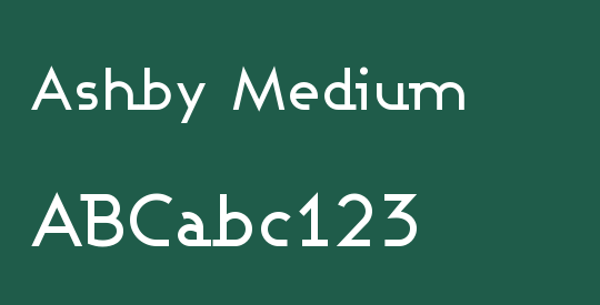 Ashby Medium