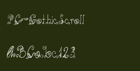 PC-GothicScroll