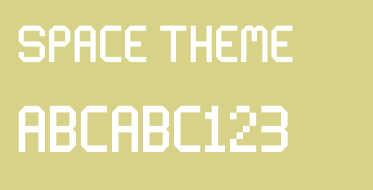 Space Theme