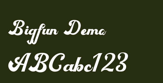 Bigfun Demo