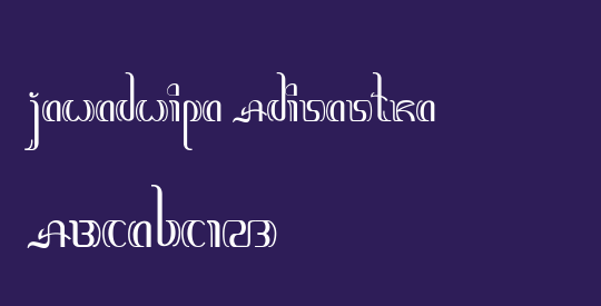 Jawadwipa Adisastra