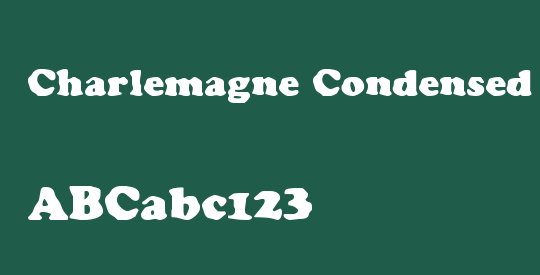 Charlemagne Condensed