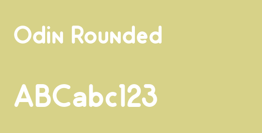Odin Rounded