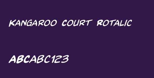 Kangaroo Court Rotalic