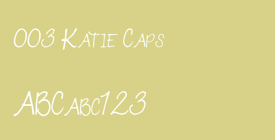 003 Katie Caps