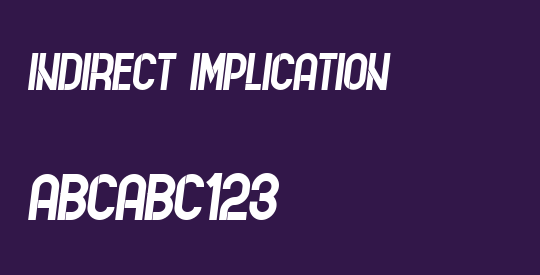 Indirect Implication