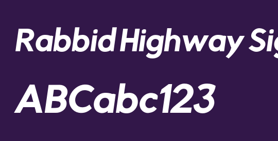 Rabbid Highway Sign II