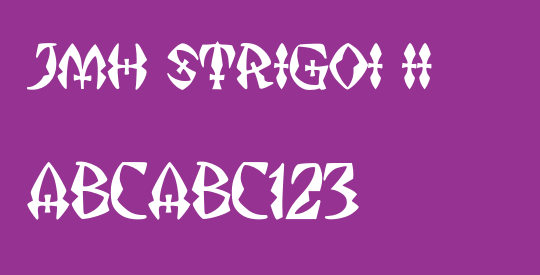 JMH Strigoi II