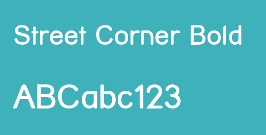 Street Corner Bold