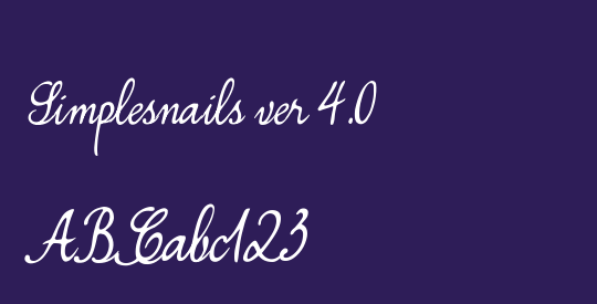 Simplesnails ver 4.0 