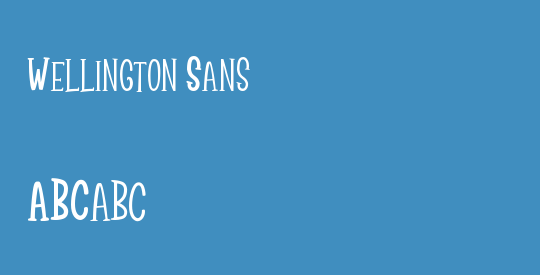 Wellington Sans