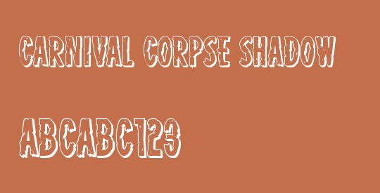 Carnival Corpse Shadow