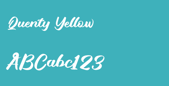 Quenty Yellow