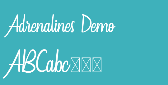 Adrenalines Demo