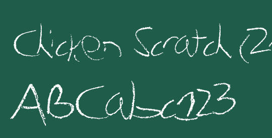 Chicken Scratch (ZoidXsa)