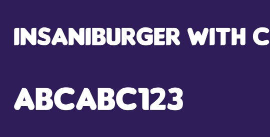 Insaniburger with Cheese