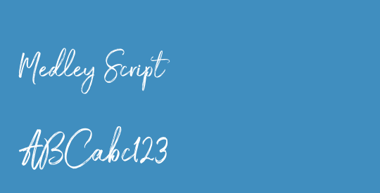Medley Script