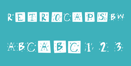 RetroCapsBW