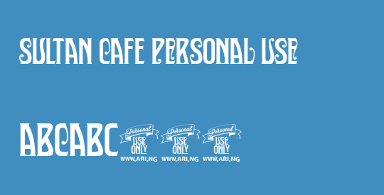 Sultan Cafe PERSONAL USE