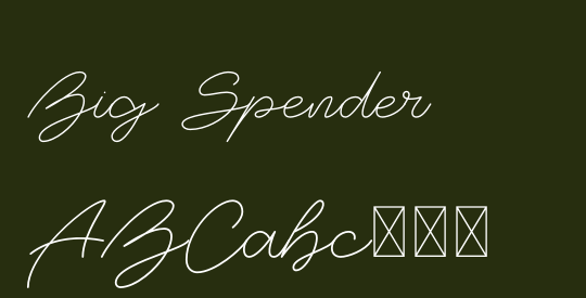 Big Spender