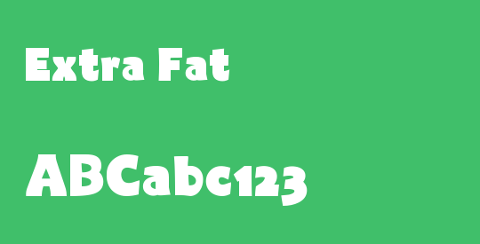 Extra Fat
