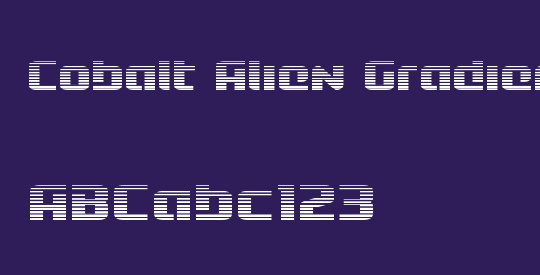 Cobalt Alien Gradient