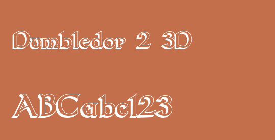 Dumbledor 2 3D