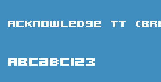 Acknowledge TT (BRK)