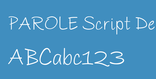 PAROLE Script Demo