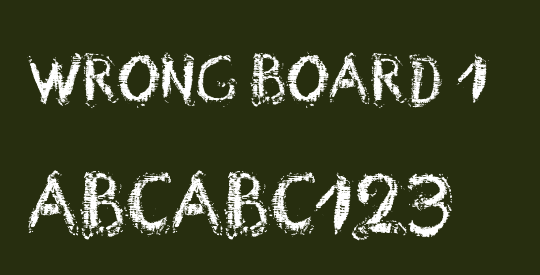 Wrong Board 1