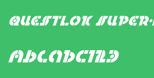 Questlok Super-Italic