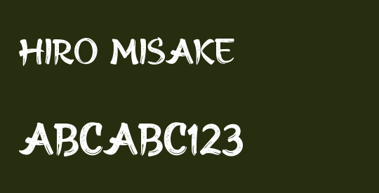 HIRO MISAKE