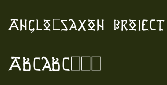 Anglo-Saxon Project