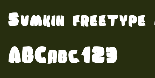 Sumkin freetype MRfrukta 2010