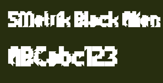 5Metrik Black Alien