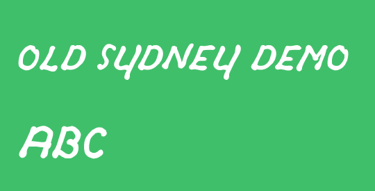 OLD SYDNEY_DEMO
