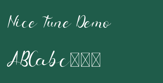 Nice Tune Demo