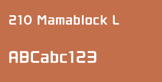 210 Mamablock L