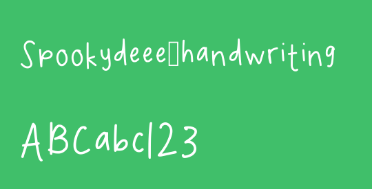 Spookydeee_handwriting