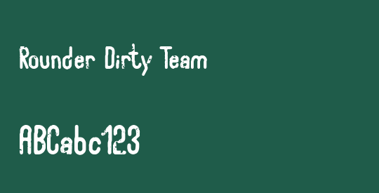 Rounder Dirty Team