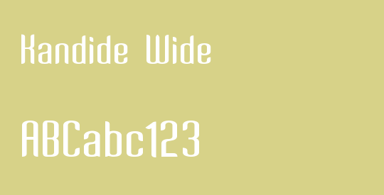Kandide Wide