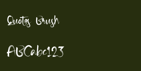Quotes Brush