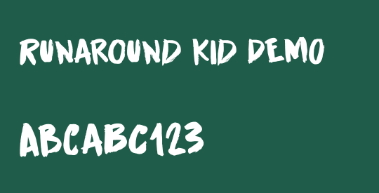 Runaround Kid DEMO